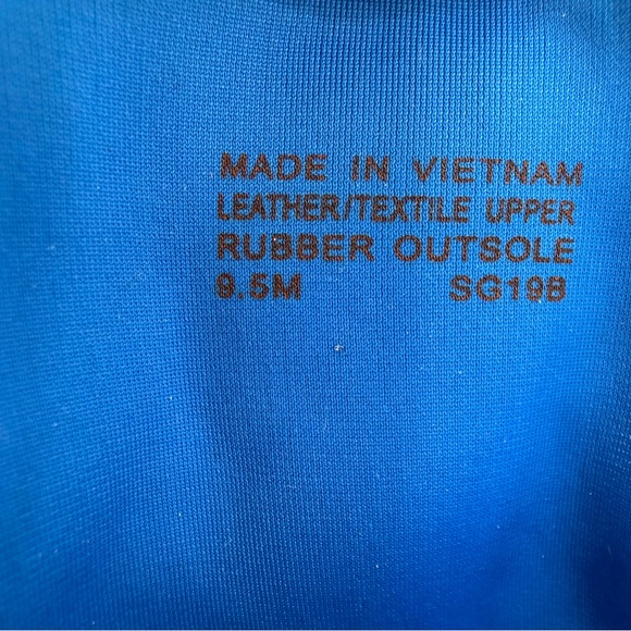 Michael Kors Olympia Trainer Sneakers Blue White Chunky Lace-Up Fashion Sneakers - Picture 14 of 16